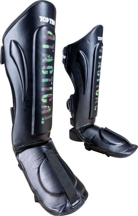 Tibiera “4Tactical” - negru/verde, S [2]