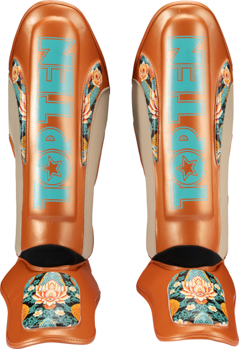 shin- and instep guard "Ryu del Mar" - orange, size L [2]