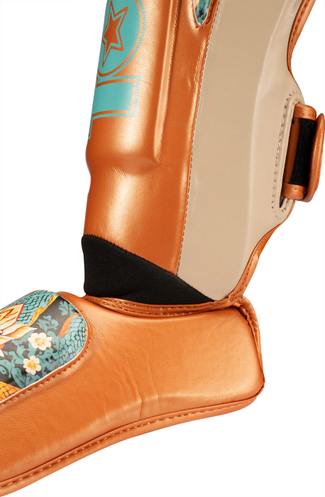 shin- and instep guard "Ryu del Mar" - orange, size L [5]