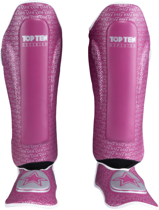 Shin- and Instep Guard “Superior” - berry, size XL [2]