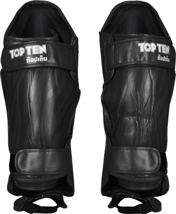 Tibiere “Theep” omologate IFMA , Top Ten, Negru, M [3]