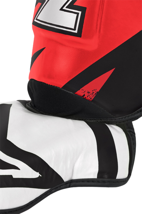 Shin- and Instep Guard “Urban Arts” - black-red, size XL [5]
