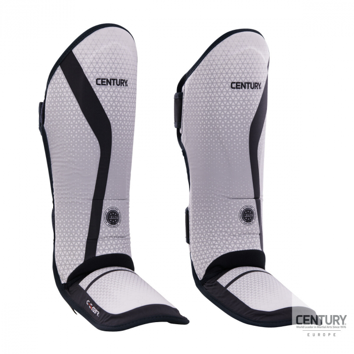 Tibiere lavabile C-GEAR Sport Discipline  (aprobare WAKO) negru/Gri adolescent [2]