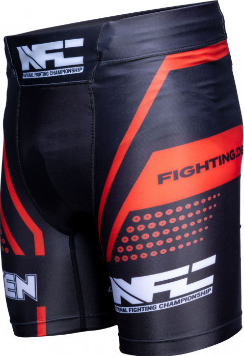 Colanti scurti "NFC", Top Ten MMA, Negru cu rosu, L [4]
