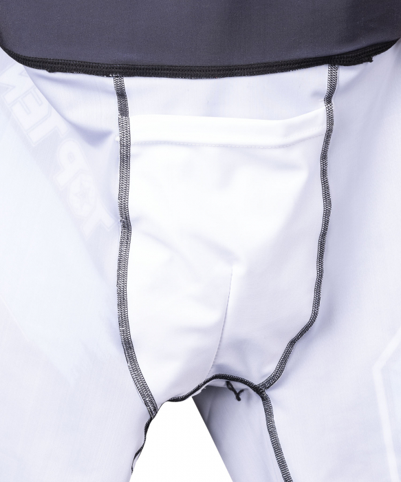 Colanti scurți „NFC Fight Night” Top Ten, MMA, Negru cu Albastru, mărime XS [3]