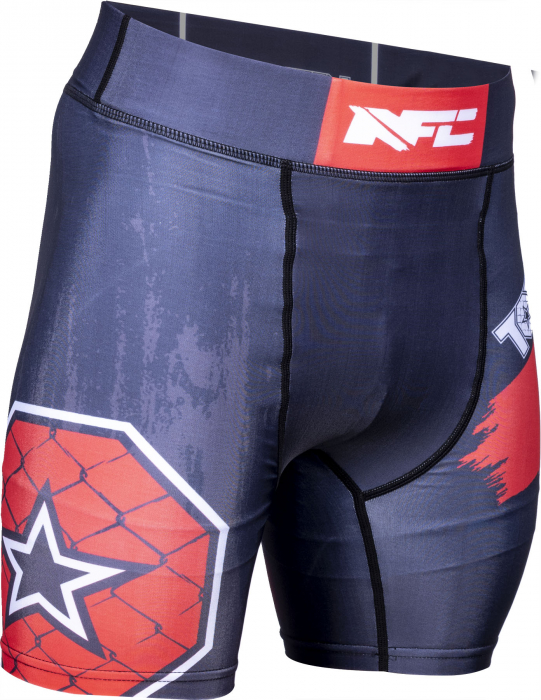 Short tights “NFC Fight Night” - black-red, size S [4]