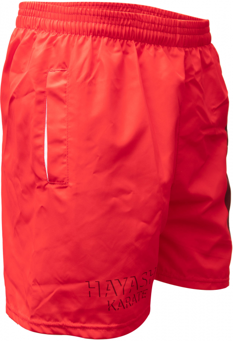 Pantaloni scurti WKF Shade, Hayashi, Rosu, XL [3]
