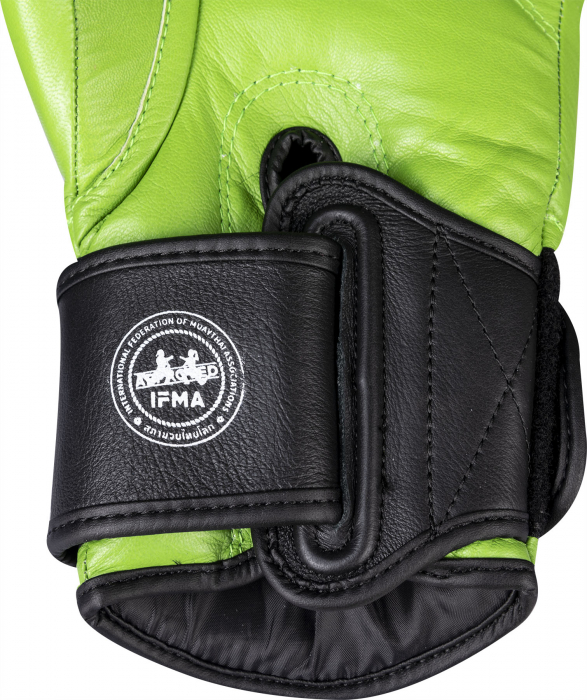 Manusi sparring „Ajarn”, Omologate IFMA, Top Ten, Verde, 12 oz [6]
