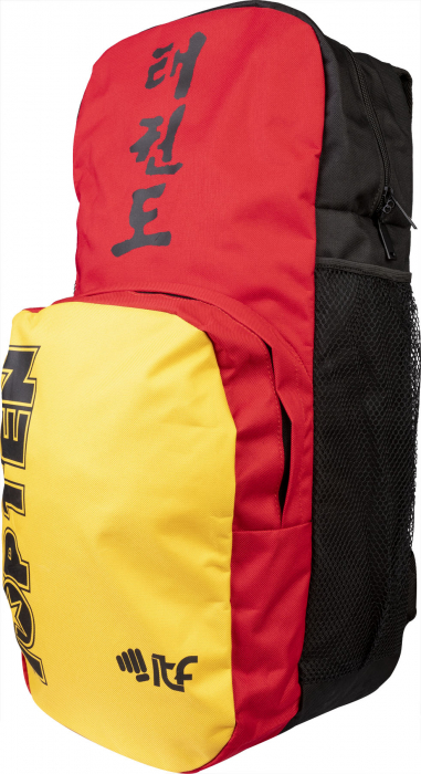 Sports backpack “ITF Skyscraper” - black-red-gold [3]