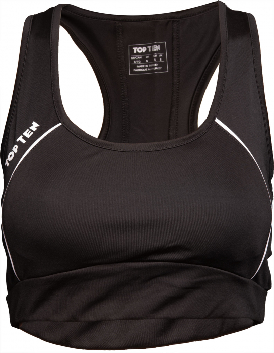 Sutien sport „Black Night”, Top Ten, Negru, Lycra și poliester, mărimea M [1]
