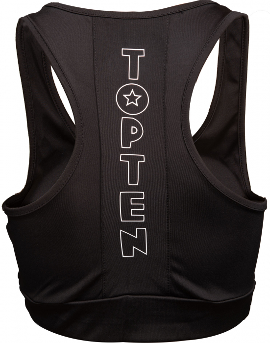 Sutien sport „Black Night”, Top Ten, Negru, Lycra și poliester, mărimea S [3]
