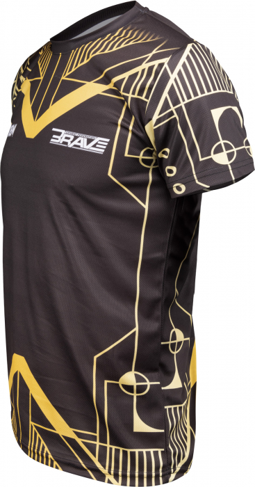 Tricou „BRAVE“ - Negru/Auriu, marimea XL [3]