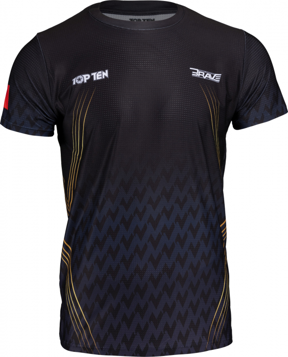 Tricou “BRAVE Fight Night” - Negru, Marime L [2]