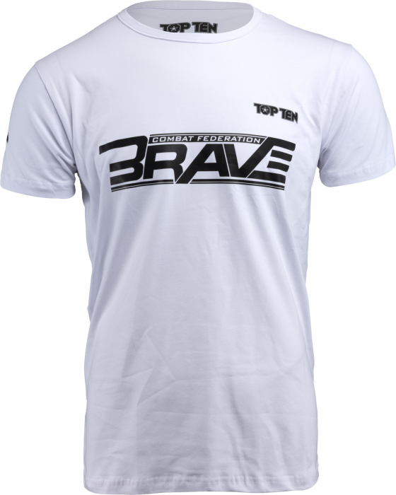 Tricou “BRAVE” - alb, marimea XS [2]