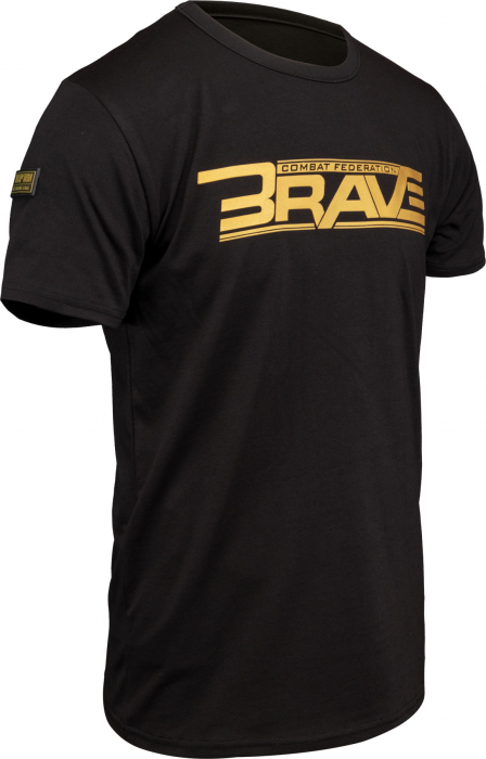 Tricou “BRAVE x TOP TEN MMA” - negru, marime XS [2]