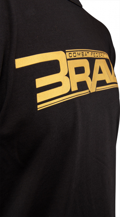 Tricou “BRAVE x TOP TEN MMA” - negru, marime XS [5]