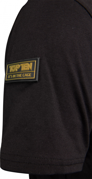 Tricou “BRAVE x TOP TEN MMA” - negru, marime XS [6]
