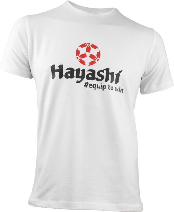 Tricou „Equip to win“, Hayashi, Alb, S [1]