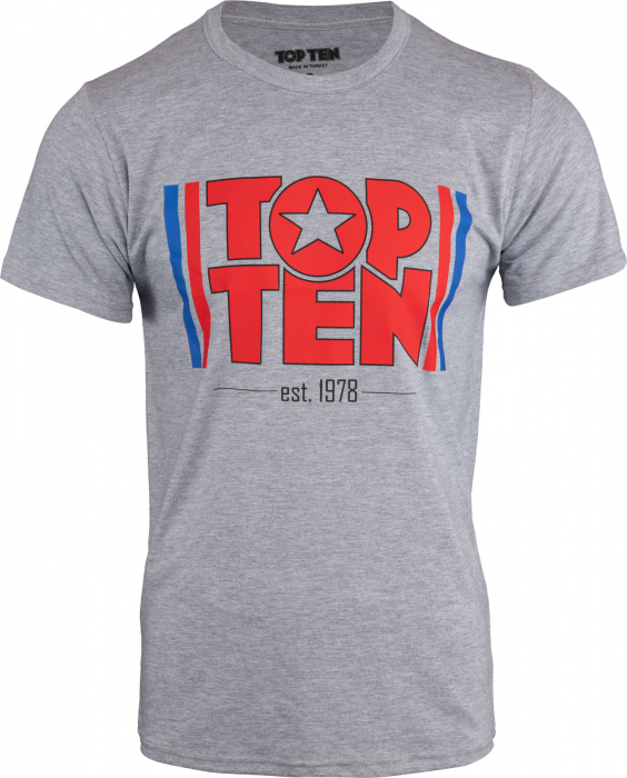 Tricou “EST. 1978” - gri, marimea XL [1]