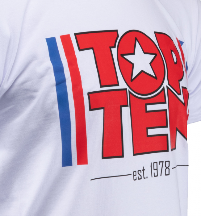 Tricou “EST. 1978” - Alb, marime XL [5]
