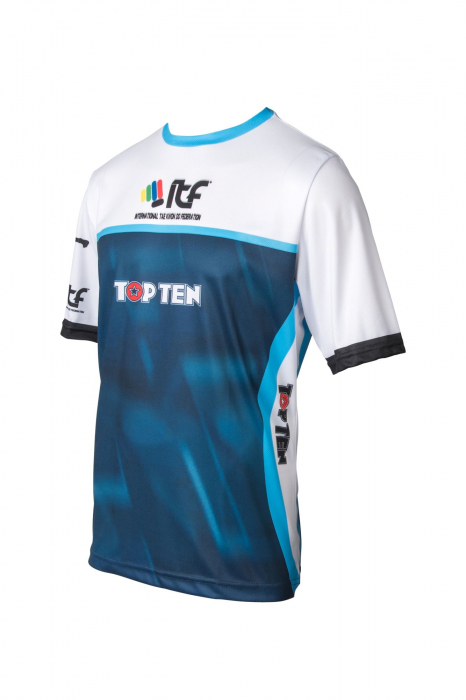 T-Shirt “ITF” - blue-white, size XXL [3]