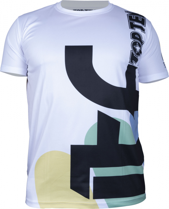 Tricou „ITF Hyper” TOP TEN- Alb, dimensiunea XS [2]