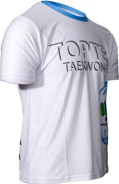 Tricou “ITF Shadow”, Top Ten, Alb, M [2]