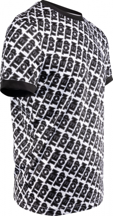 Tricou “Monogram” - Alb/Negru, marime XXL [2]