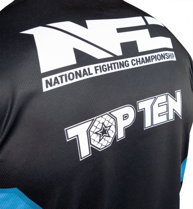 Tricou “NFC”, Top Ten MMA, Negru/Albastru, M [6]