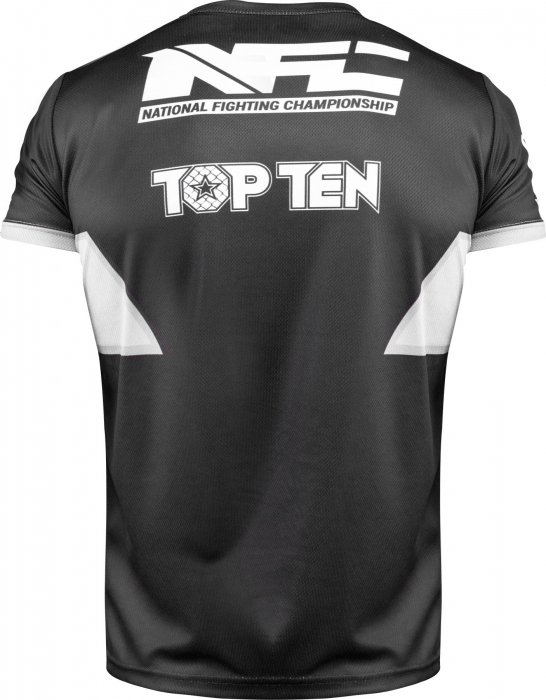 Tricou “NFC” - negru-alb, marime XXL [4]