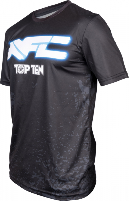 Tricou „NFC Fight Night”, Top Ten, MMA, Negru cu Albastru, mărime S [4]
