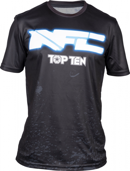 Tricou „NFC Fight Night”, Top Ten, MMA, Negru cu Albastru, mărime S [1]
