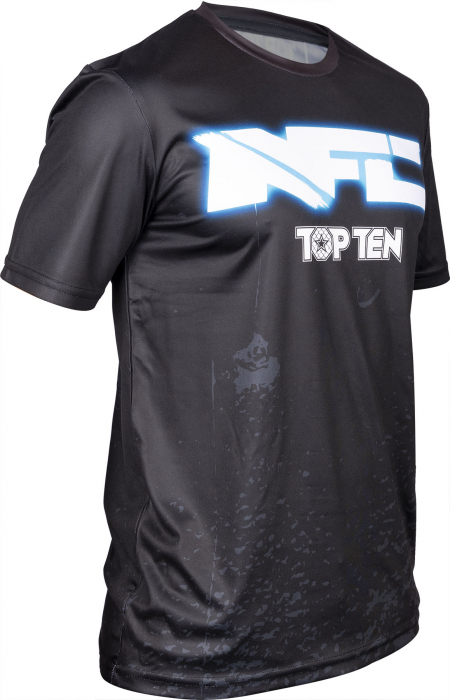 Tricou „NFC Fight Night”, Top Ten, MMA, Negru cu Albastru, mărime S [3]