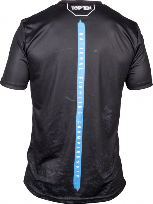 Tricou „NFC Fight Night”, Top Ten, MMA, Negru cu Albastru, mărime S [2]