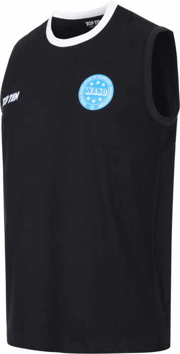 Tricou “WAKO Kick Light” basic - negru, marime XS [3]