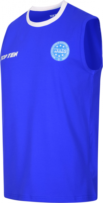 Tricou “WAKO Kick Light” basic - albastru, marime M [3]