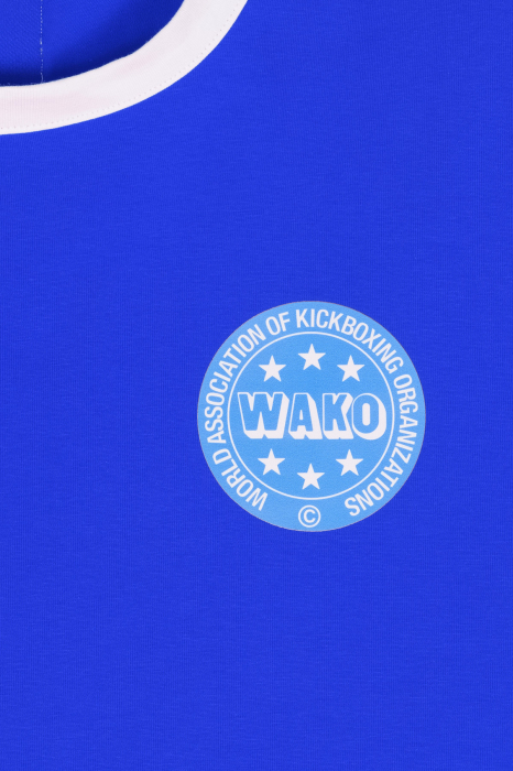 Tricou “WAKO Kick Light” basic - albastru, marime M [6]
