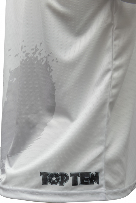 Tricou “WAKO Shadow” - Alb, marime XL, cu eticheta WAKO [2]