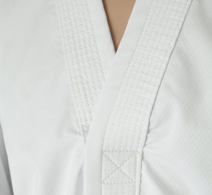 Dobok Instructor, Premium Gold, aprobat ITF, Top Ten, Alb, 4-6 Dan, 190 cm [4]