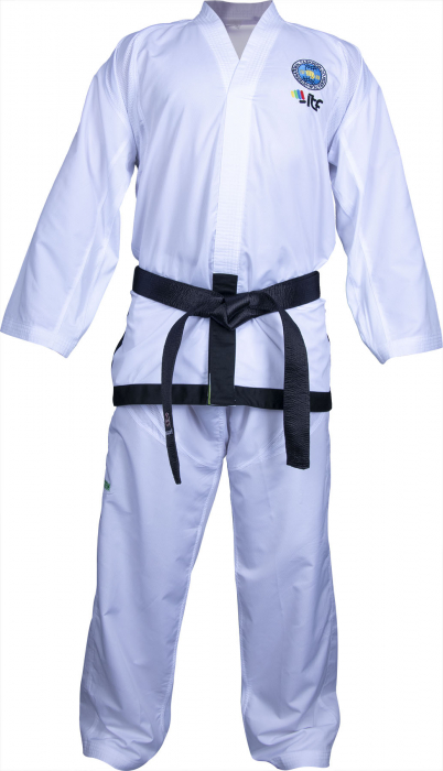 Dobok Taekwon-do Master „ECO” omologat ITF, Top Ten, Alb, 190 Cm [2]