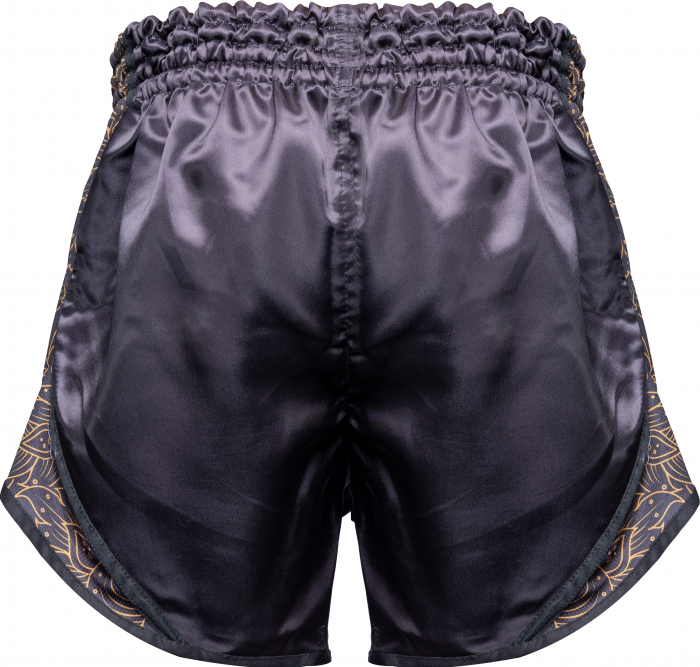 Pantaloni scurti Thaiboxing "Nong Han", Top Ten, Negru, XL [4]