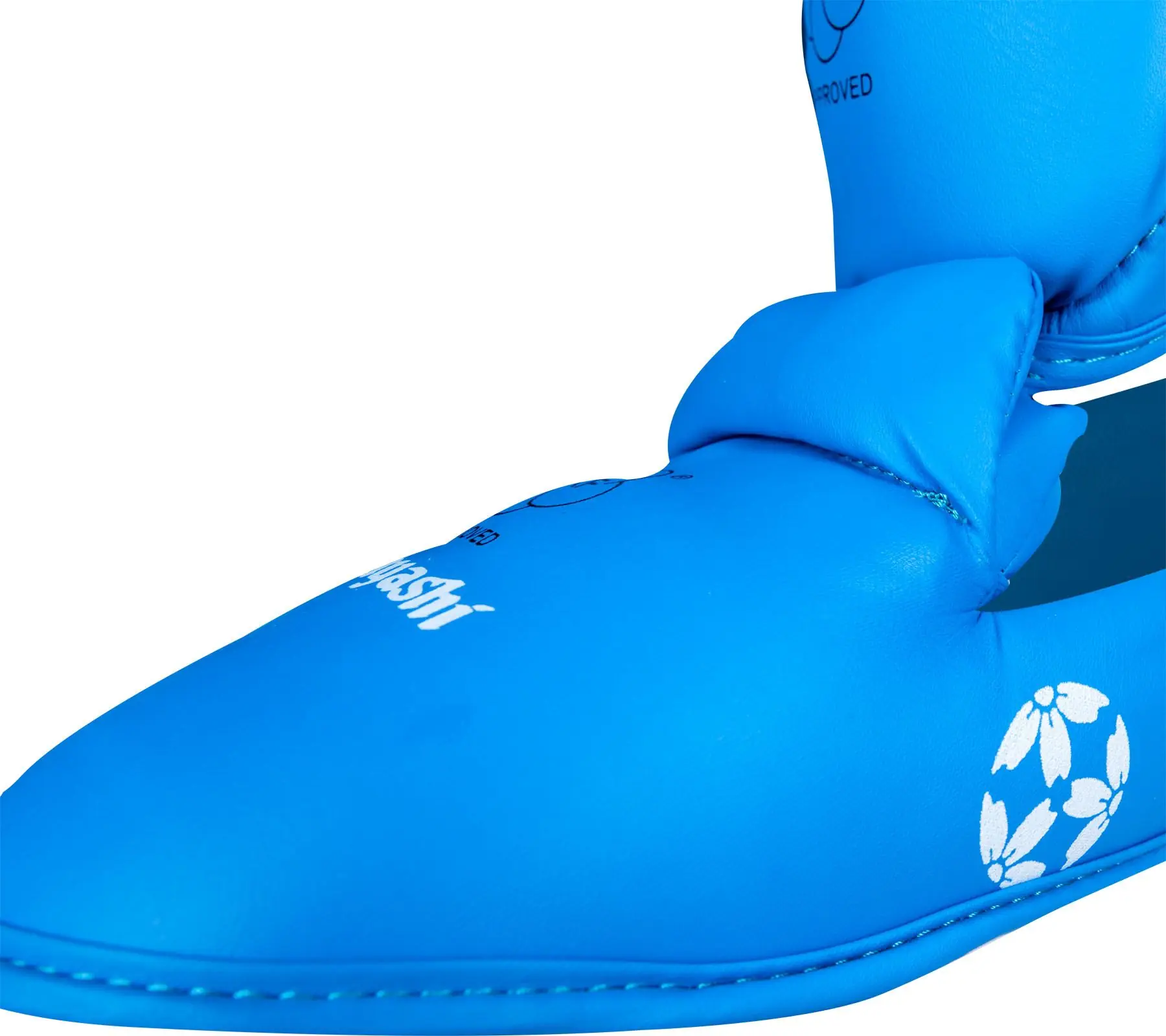 Tibiera Karate si Protectie, aprobat WKF - albastru, dimensiunea M [10]