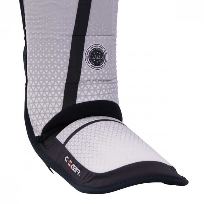 Tibiere lavabile C-GEAR Sport Discipline (aprobate WAKO) negru/Gri junior [4]