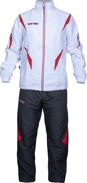 Trening “Premium Quality” - marime XXS = 140 cm, alb-rosu [1]