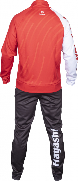 Trainingsanzug „WKF Drift” - Schwarz -Rot, Gr. XS [4]