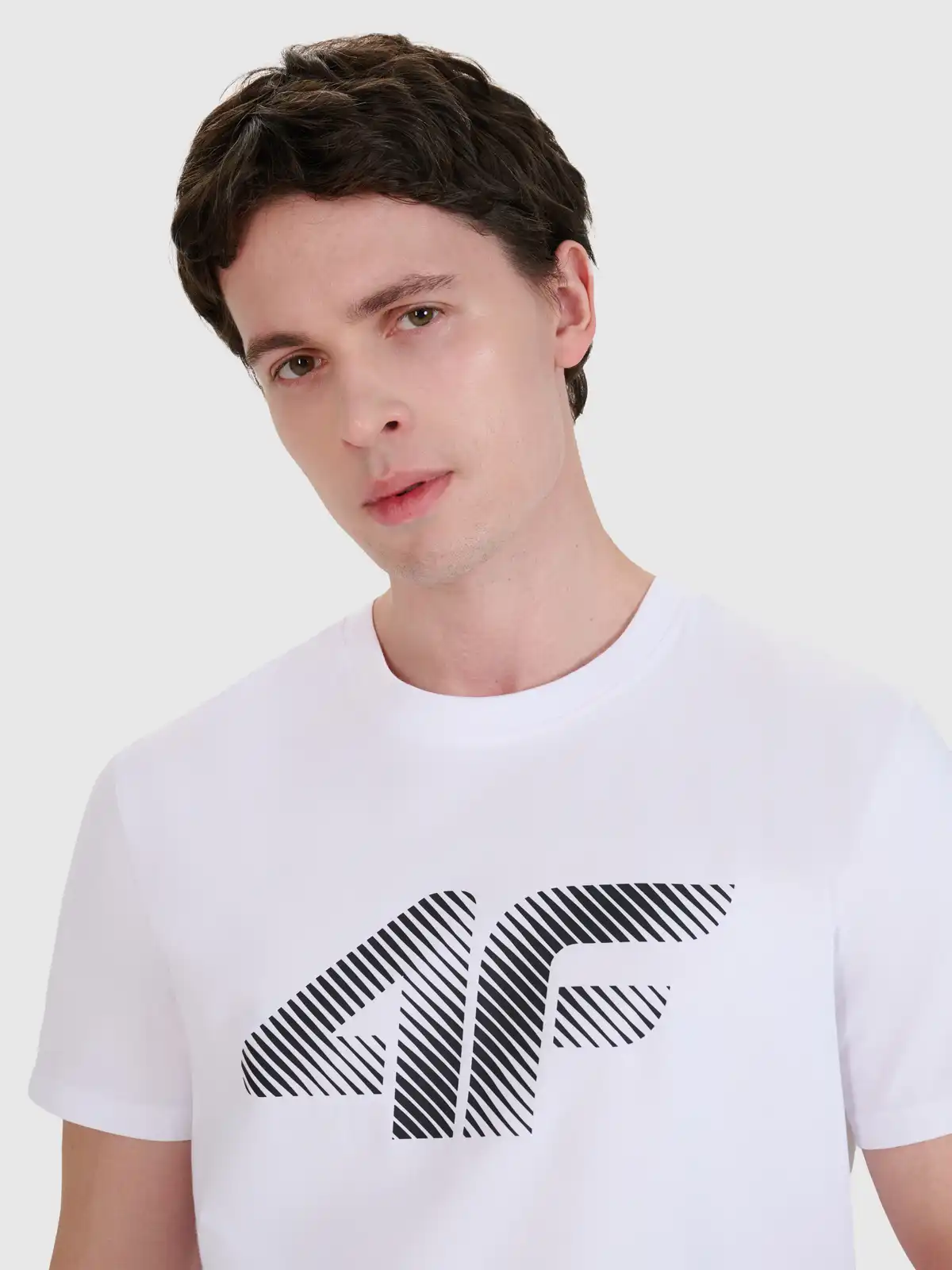 Tricou 4F, alb, M [5]