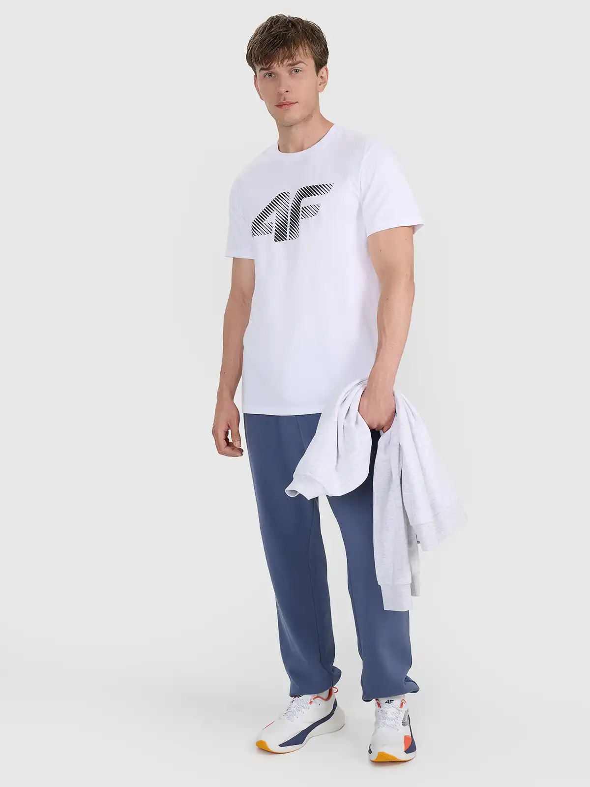 Tricou 4F, alb, M [2]