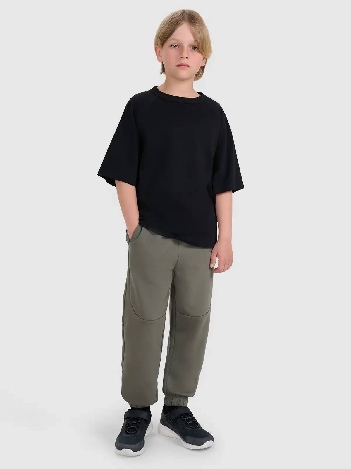 4F Kids T-Shirt, Black, 140 [2]