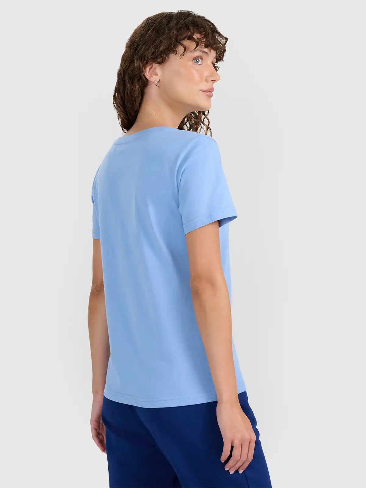 Tricou dama, albastru, XS [5]