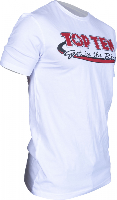 Tricou „Get in the Ring“, Top Ten, Alb, S [2]
